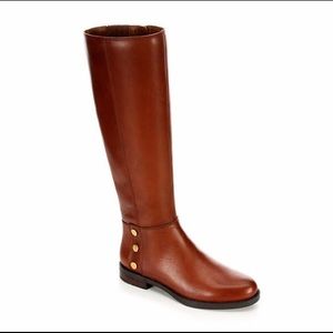 NWT Franco Sarto Genuine Leather Riding Boots